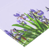 DIE ELEGANTE IRIS-BLUME KURZER TISCHLÄUFER (Ecke)