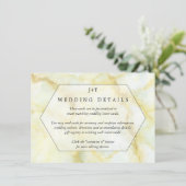 Die elegante Marmorsammlung Begleitkarte (Stehend Vorderseite)