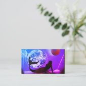 Die elegante Meerjungfrau-Königin Visitenkarte (Stehend Vorderseite)