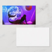 Die elegante Meerjungfrau-Königin Visitenkarte (Vorne/Hinten)