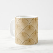 Die elegante Tasse Golden Beige (Vorderseite Links)