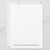 Die eleganten Vintagen Wedding Blüten laden ein Einladung (Rückseite)