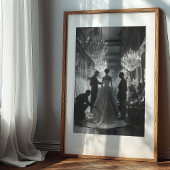 Die Eleganz der Kunst: Eine klassische Couture Poster