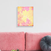 Die Eleganz des gebrochenen Glases Leinwanddruck (Insitu (Wohnzimmer))