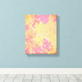 Die Eleganz des gebrochenen Glases Leinwanddruck (Insitu (Holzboden))