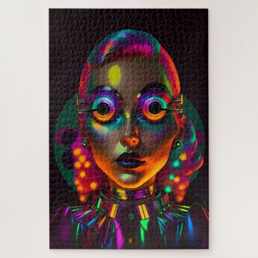 Die elektrische Frau Puzzle (Vertikal)