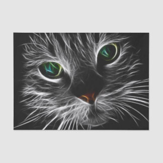 Die "elektrische" Katze Seidenpapier