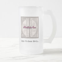 Die elektrischer Fan-mattierte Bier-Tasse