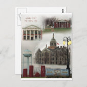 Die Elektrostadt Postkarte (Vorne/Hinten)