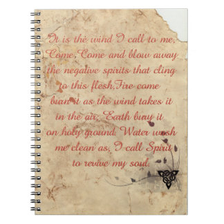 Die Element-Prosa Notizblock