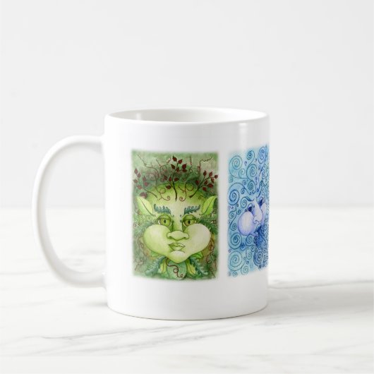 Die Element-Tasse Kaffeetasse (Links)