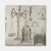 Die Elemente der Chemie" Magnet (Vorne)