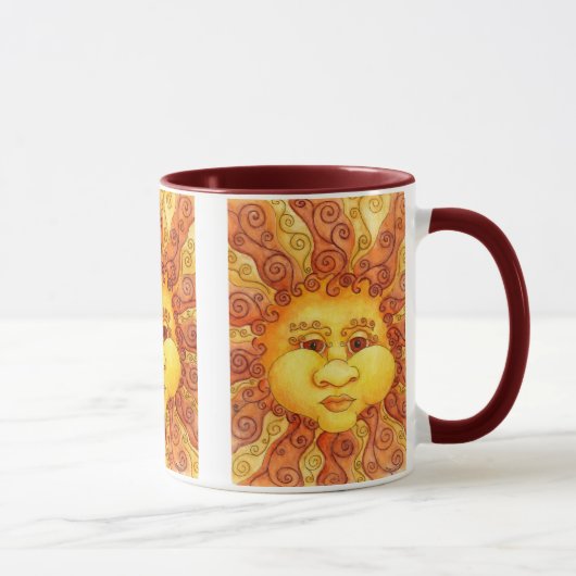 Die Elemente - Feuer-Tasse Tasse (Rechts)