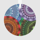 Die Elemente Mandalas Akrylverzierung Ornament (Rückseite)