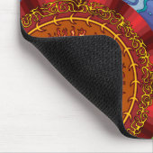 Die Elemente-Mandalas Mousepad (Ecke)
