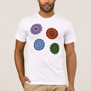 Die Elemente Mandalas Shirt für Männer