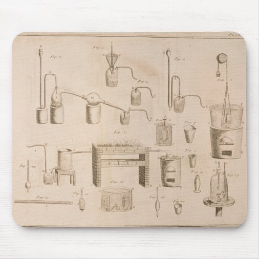 Die Elemente von Chemistry Mousepad (Vorne)