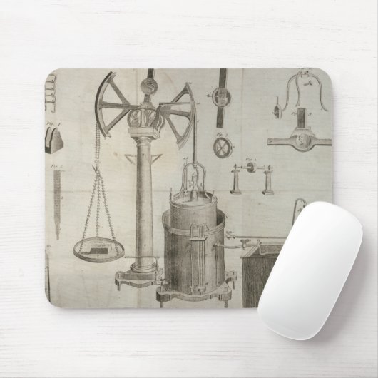 Die Elemente von Chemistry Mousepad (Mit Mouse)