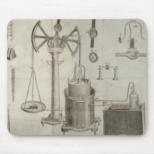 Die Elemente von Chemistry Mousepad (Vorne)