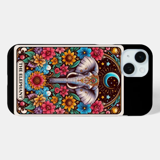 Die Elephant Spirit Tarot Deck Collection Case-Mate iPhone Hülle (Rückseite (Horizontal))