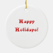 Die Elf-Bäcker-Verzierung Keramik Ornament (Hinten)