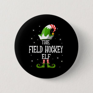 Die Elf-Familie der Feldhockey-Elfen - Christus Button