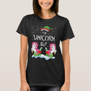 Die Elf-Gruppe von Unicorn, die Weihnachtsweihnach T-Shirt