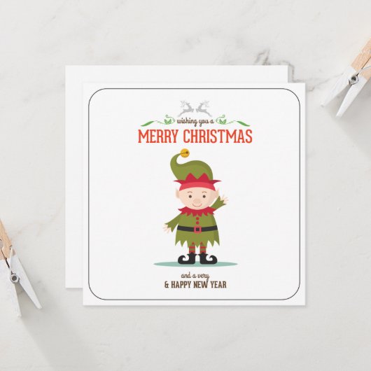 Die Elf-Karte Karte (Vorderseite/Rückseite Beispiel)