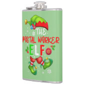 Die Elf-Weihnachtskostüme Lover der Postarbeiter Flachmann (Links)
