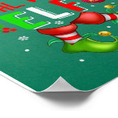 Die Elf-Weihnachtskostüme Lover der Postarbeiter Poster (Ecke)