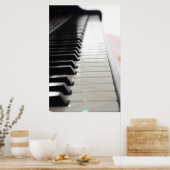 Die Elfenbein kitzeln Poster (Küche)