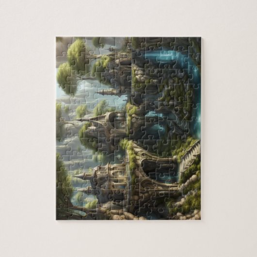 Die Elfenwelten Puzzle (Vertikal)