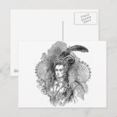 Die Elisabethanerin Postkarte (Vorne/Hinten)
