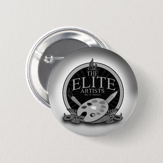 Die Elite-Künstler Button (Vorne & Hinten)