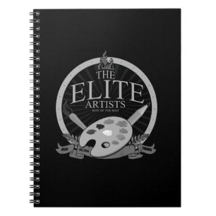 Die Elite-Künstler Notizblock