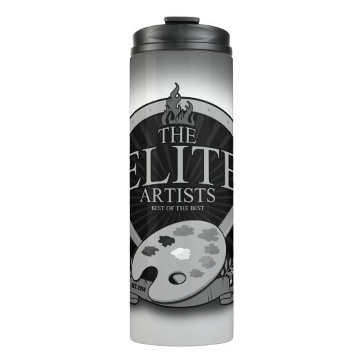 Die Elite-Künstler Thermosbecher (Vorderseite)