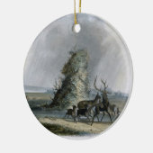 Die Elkhorn Pyramide auf dem oberen Missouri, Keramikornament (Links)