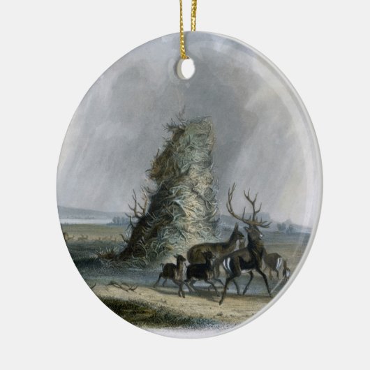 Die Elkhorn Pyramide auf dem oberen Missouri, Keramikornament (Links)