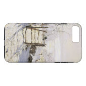 Die Elster durch Monet Case-Mate iPhone Hülle (Rückseite (Horizontal))