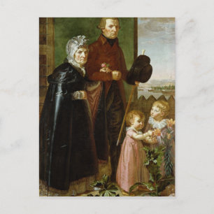 Die Eltern des Künstlers, 1806 Postkarte