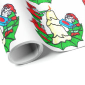 DIE ELVES DEKORATE Packpapier (Rolleneckpunkt)