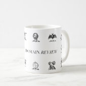 DIE EMBLEM-TASSE MIT PDR-LOGO KAFFEETASSE (VorderseiteRechts)