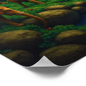 Die Embrace der Mutter Natur - Fantasie der Surrea Poster (Ecke)