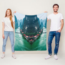 Die Embrace der Natur - Landschaftliche Flusslands