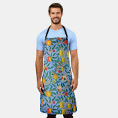 Die Embrace der Natur: William Morris vier Früchte Schürze (Getragen)