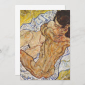 Die Embrace Egon Schiele Einladung (Vorne/Hinten)