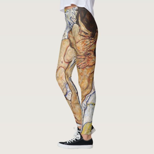 Die Embrace Egon Schiele Leggings (Links)
