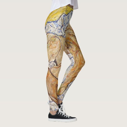 Die Embrace Egon Schiele Leggings (Rechts)