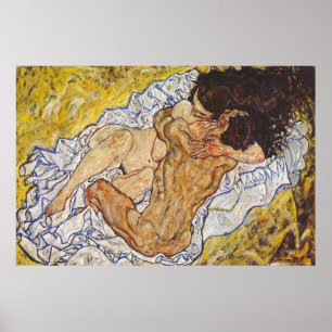 Die Embrace Egon Schiele Poster