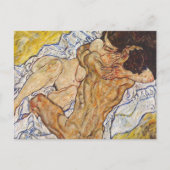 Die Embrace Egon Schiele Postkarte (Vorderseite)